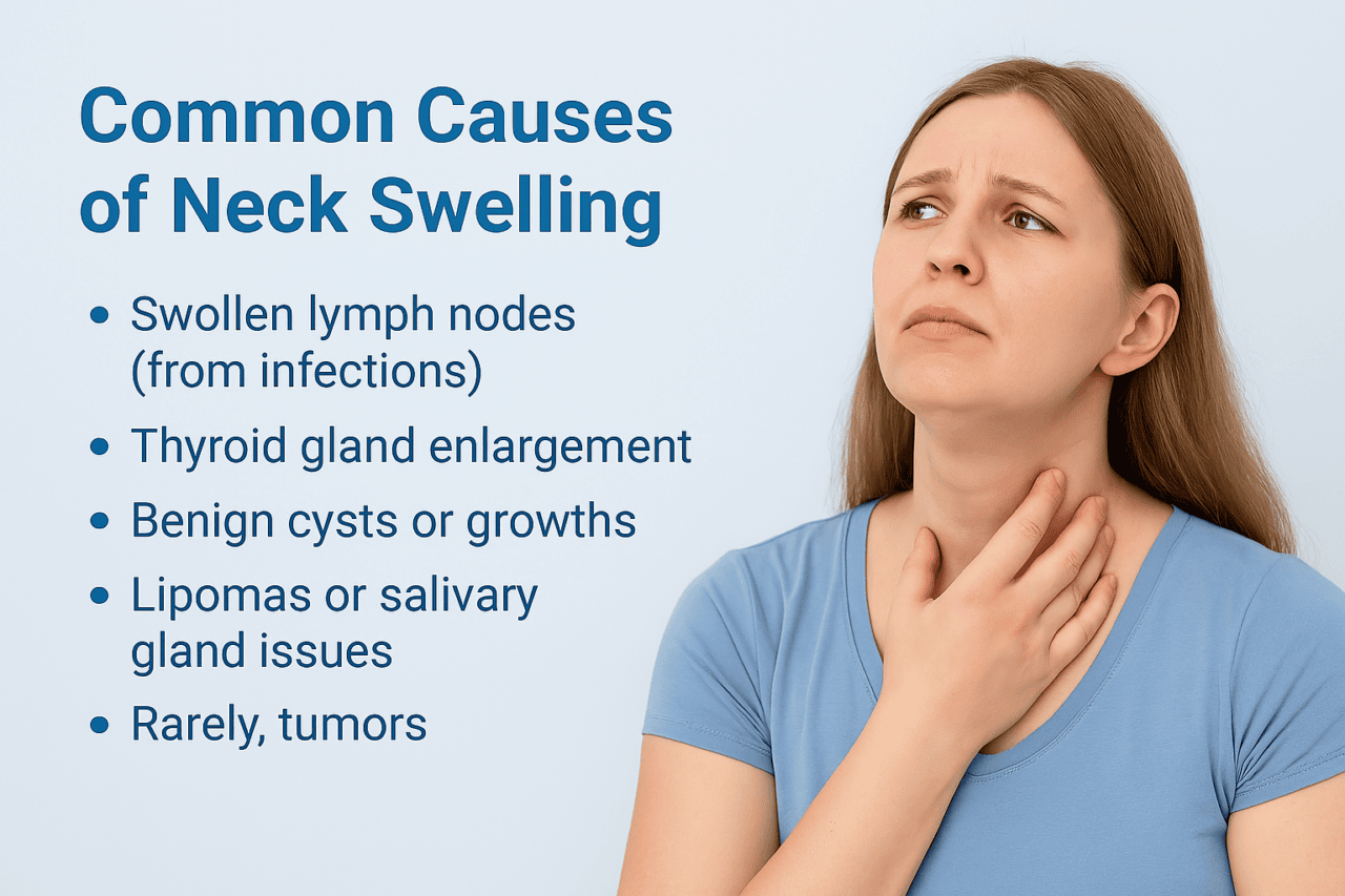 Treatment For Swelling in The Neck in Delhi NCR - Dr. Parul Garg